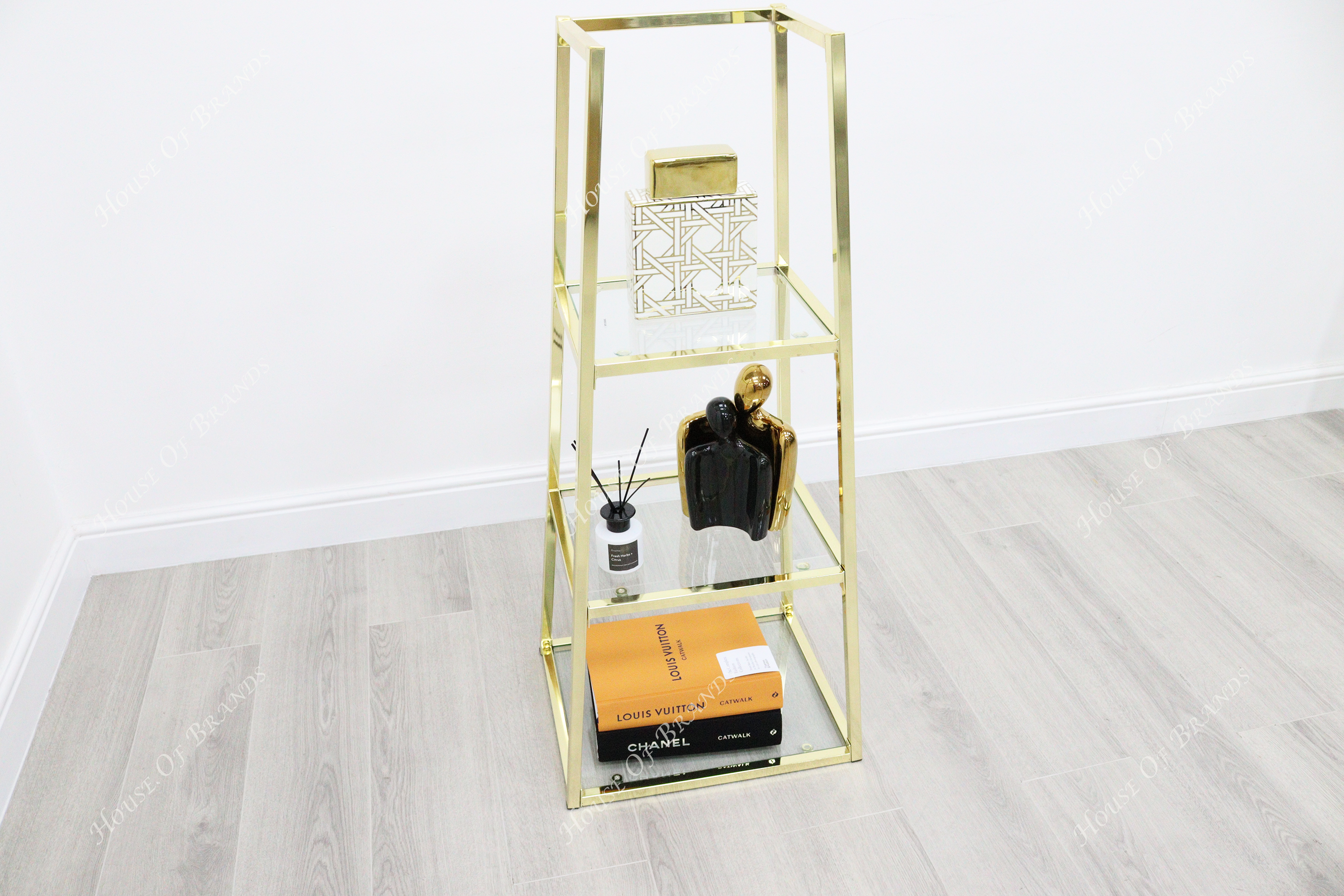 3 Tier Gold Stand