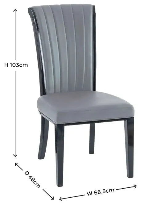Cadiz Grey Dining Chair