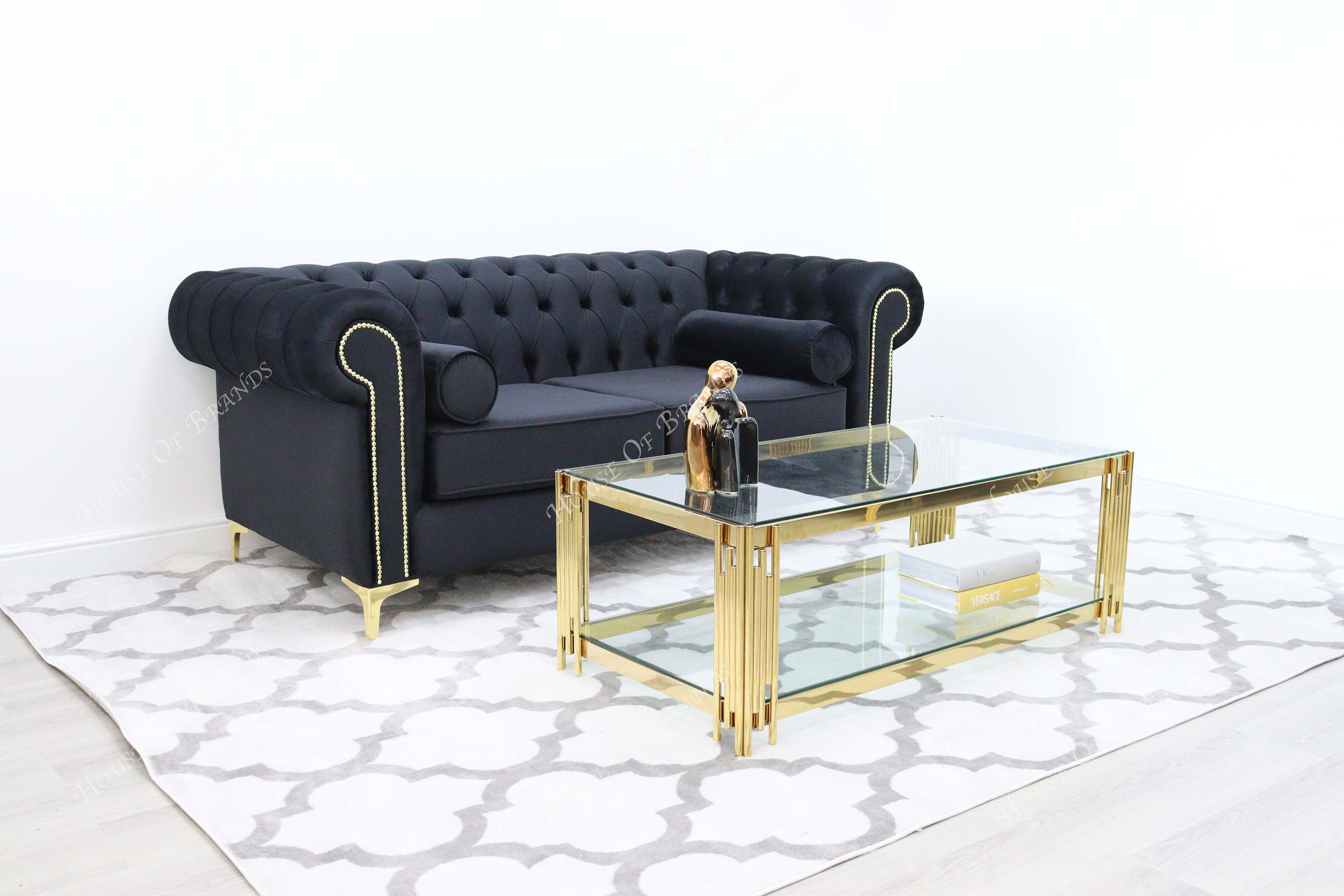 Chesterfield Velvet Sofa