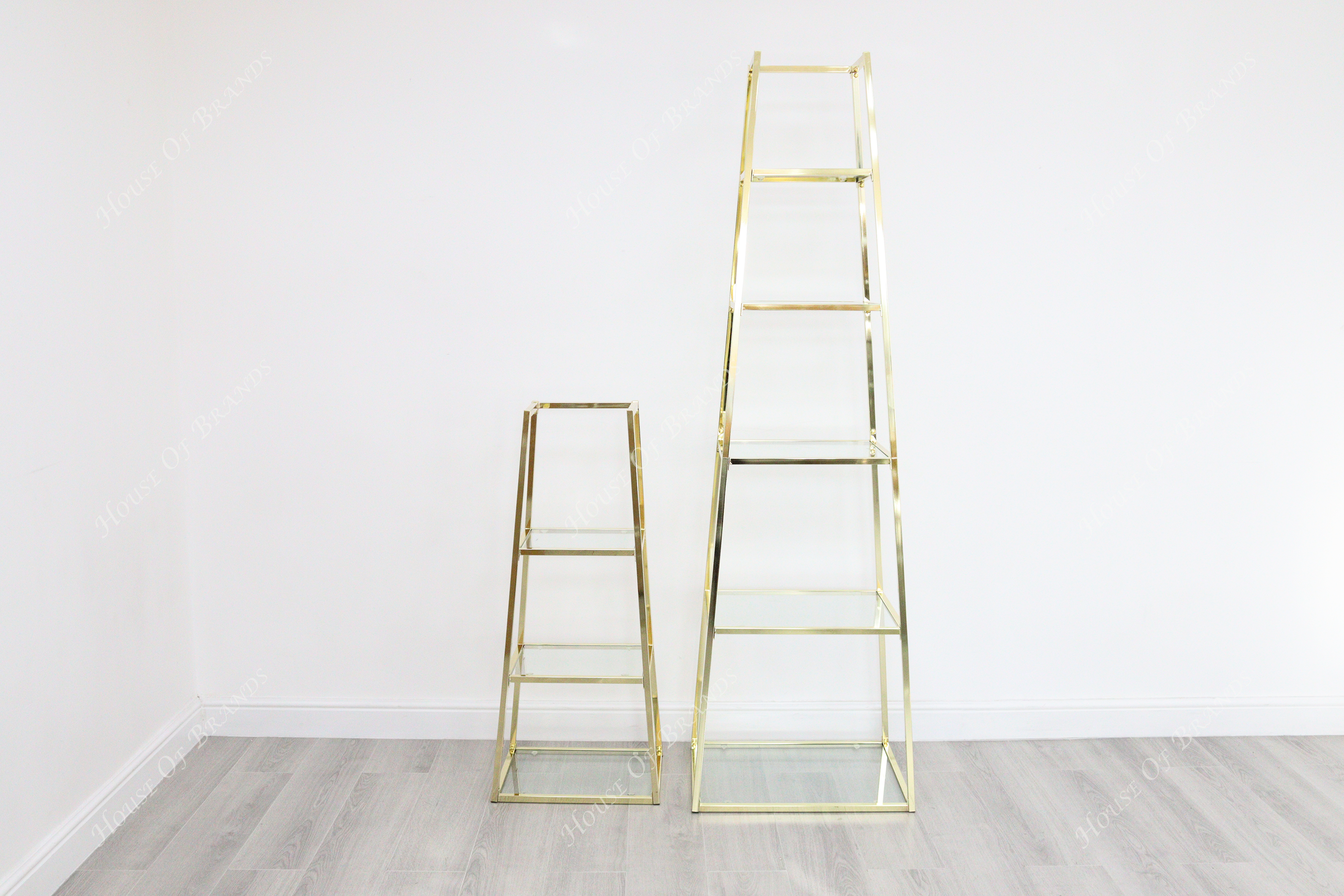 5 Tier Gold Stand