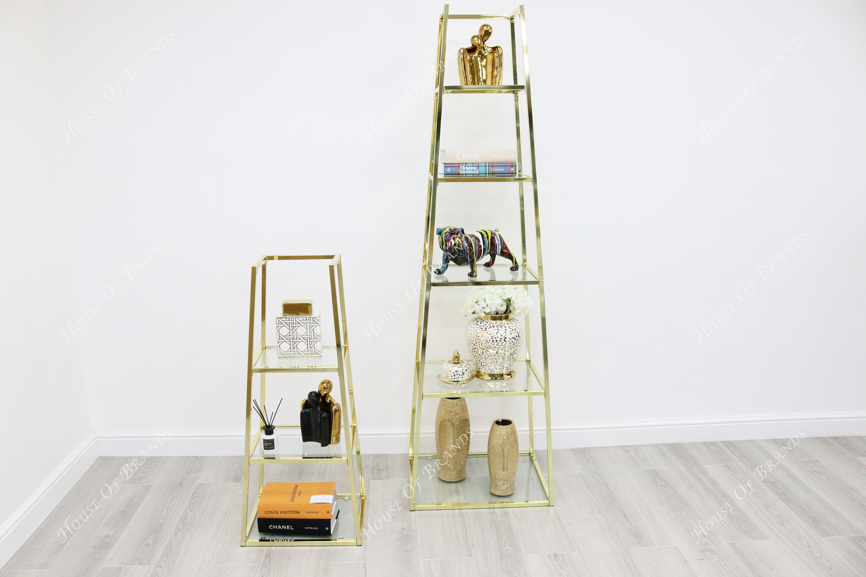 3 Tier Gold Stand