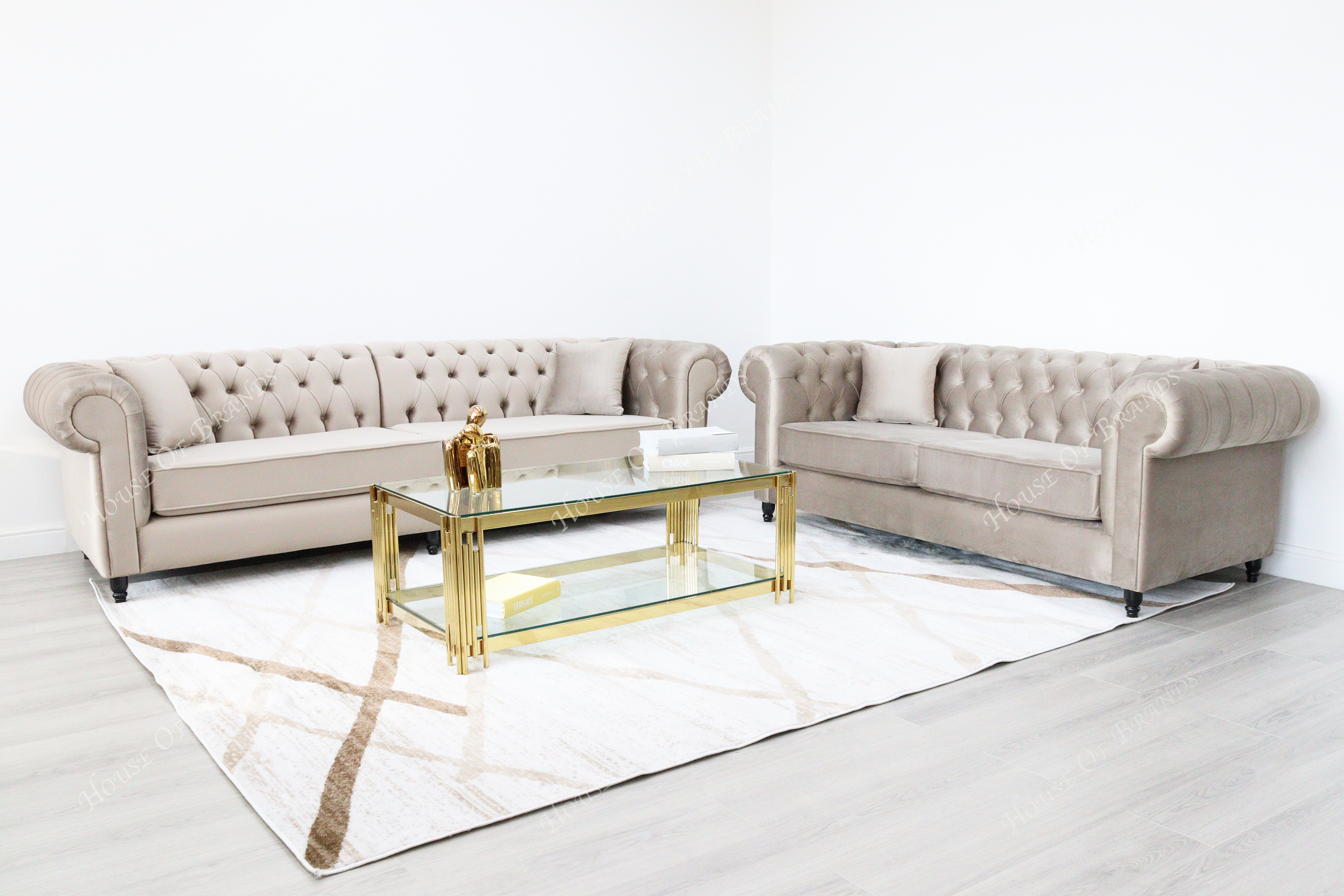 Chesterfield Velvet Sofa