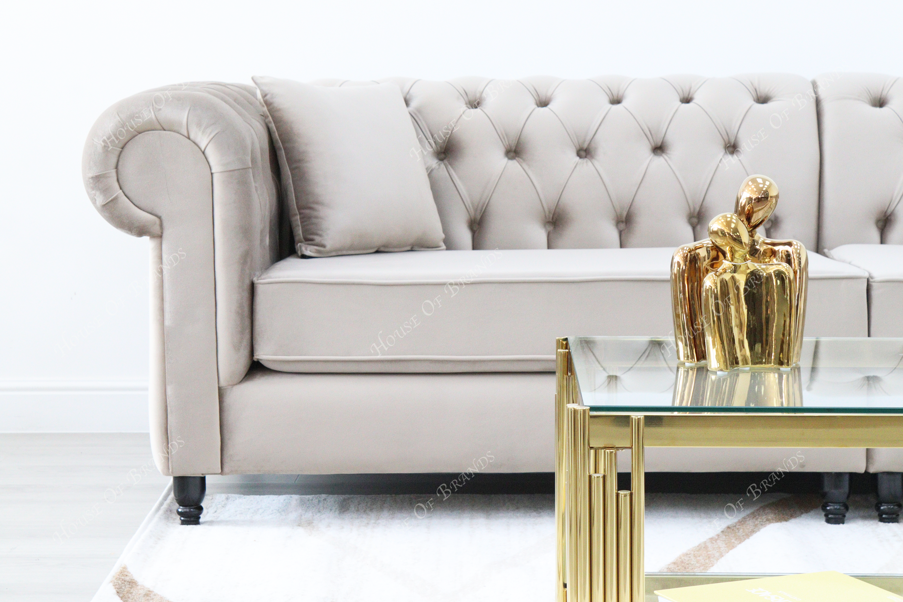 Chesterfield Velvet Sofa