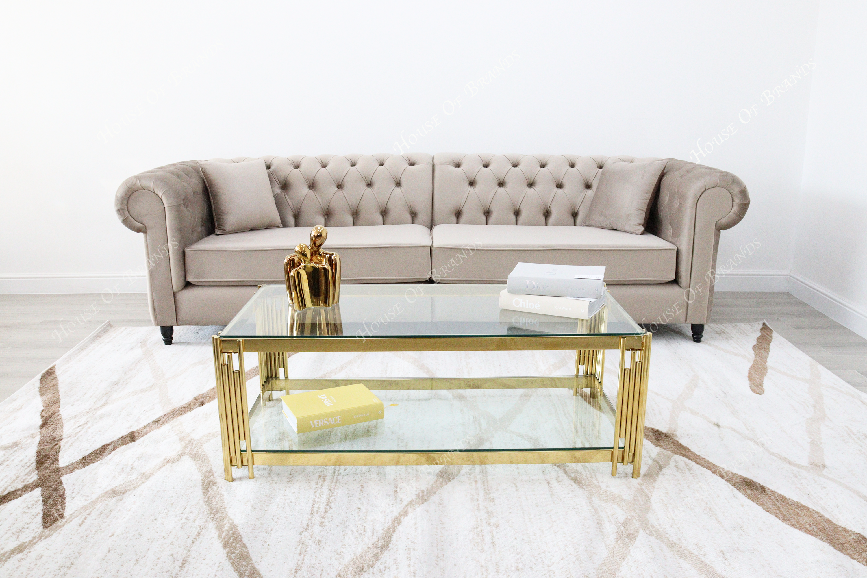 Chesterfield Velvet Sofa