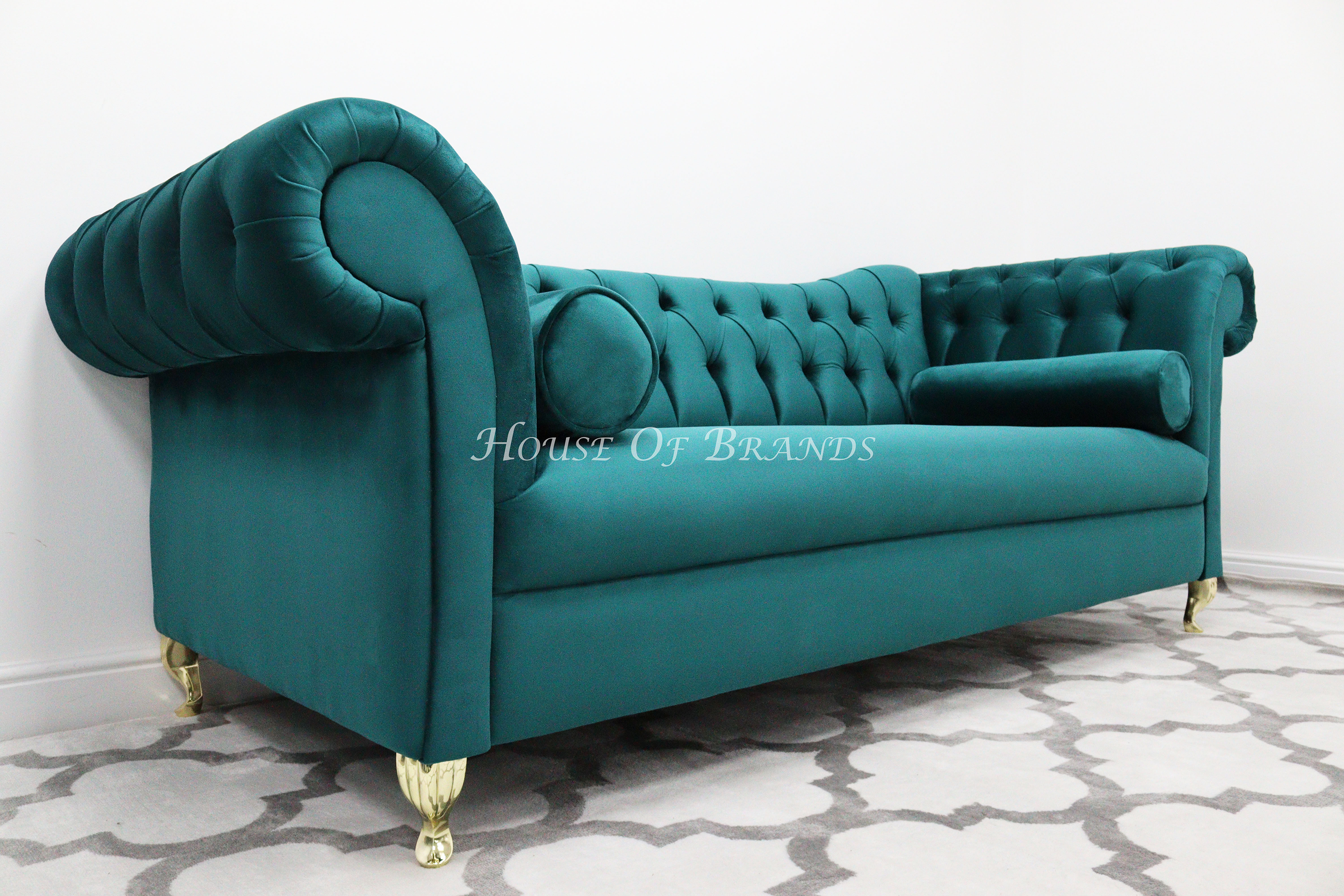 Serena Velvet Sofa