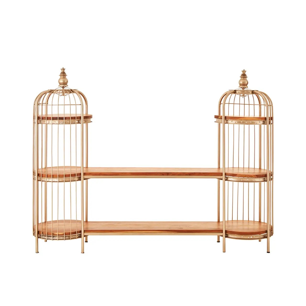 Mantis Champagne Gold Finish Birdcage Unit