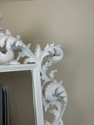 Gabrielle Cheval Mirror White