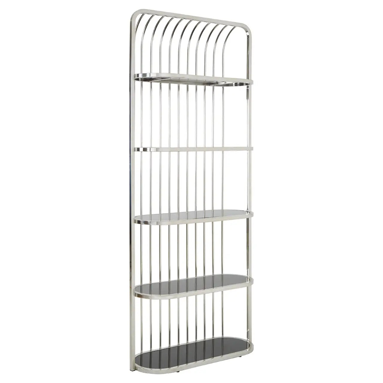 Horizon Silver Cage Design Bookshelf