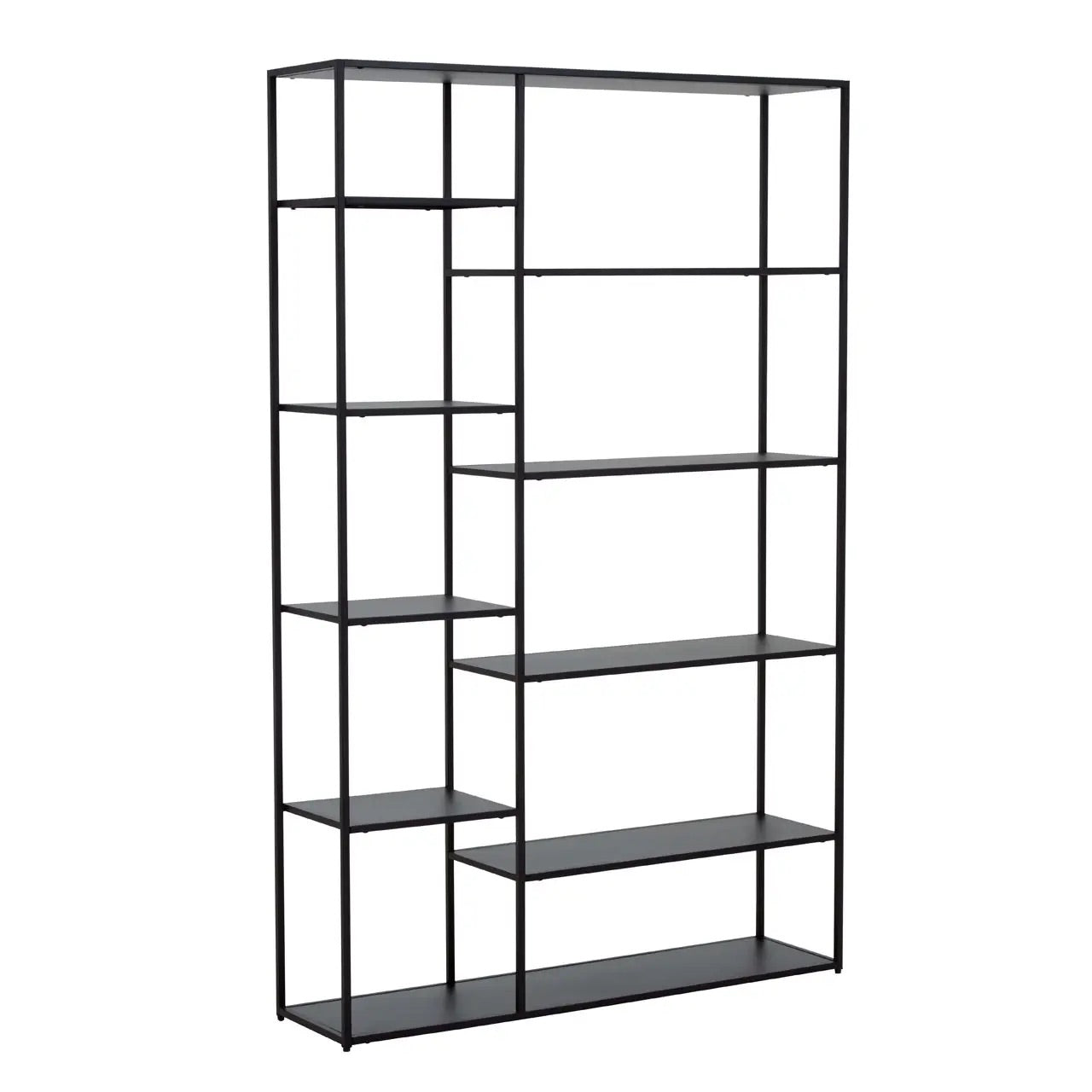 Acero Black Multi Shelf Unit
