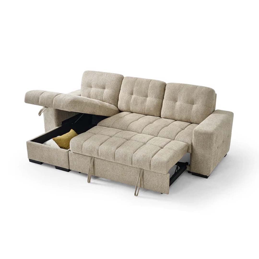 Amalfi Universal Corner Sofa Bed with Storage