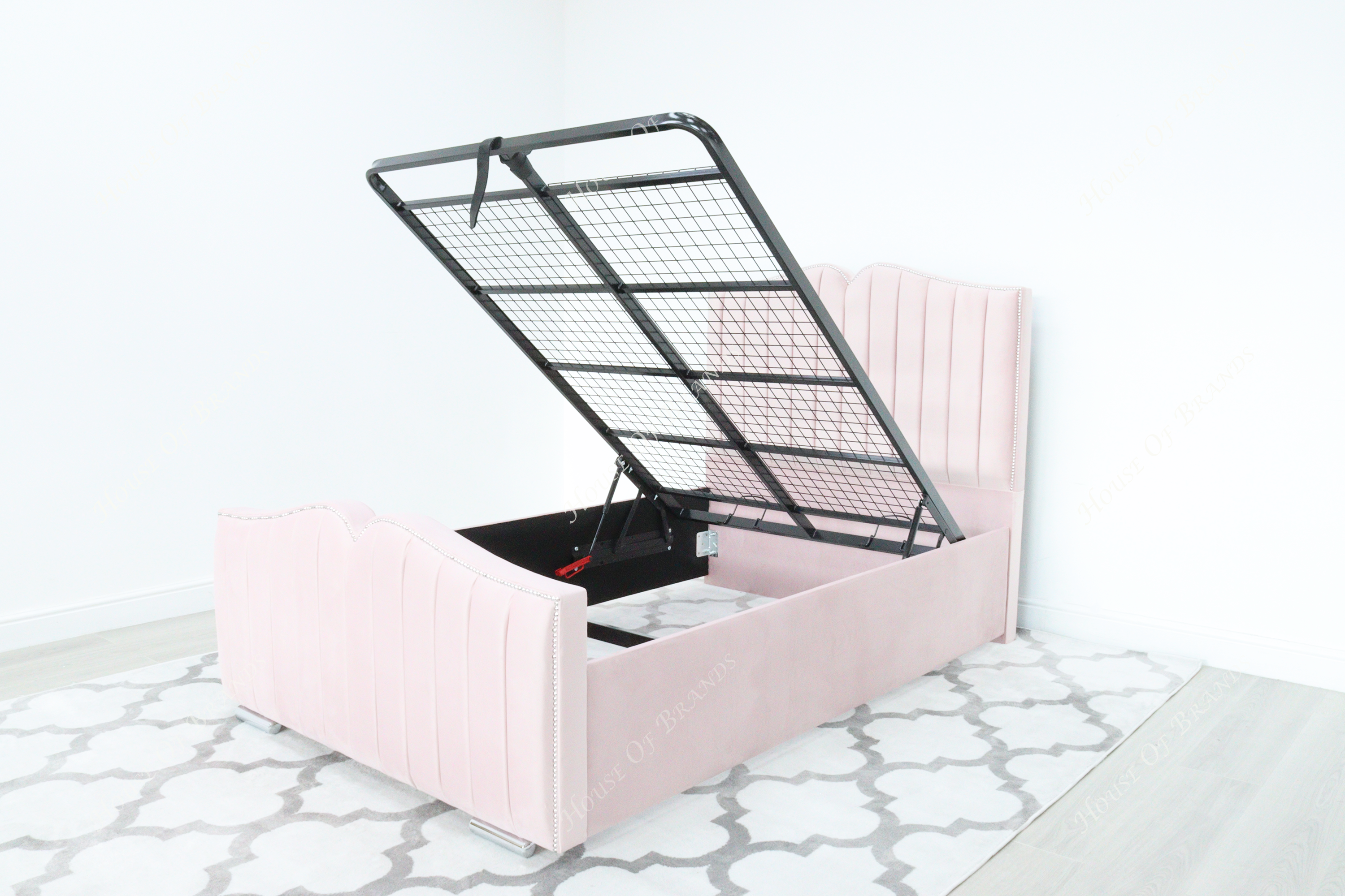 Arizona Panel Ottoman Storage Bed