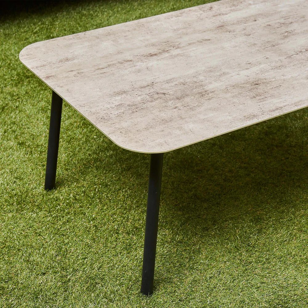 Axel Aluminium & Rope Lounge Set – Beige