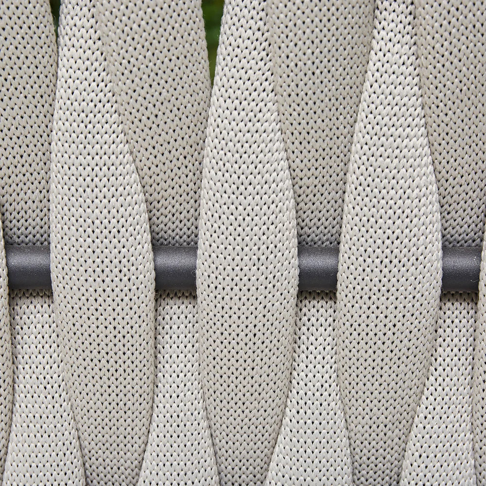 Axel Aluminium & Rope Lounge Set – Beige