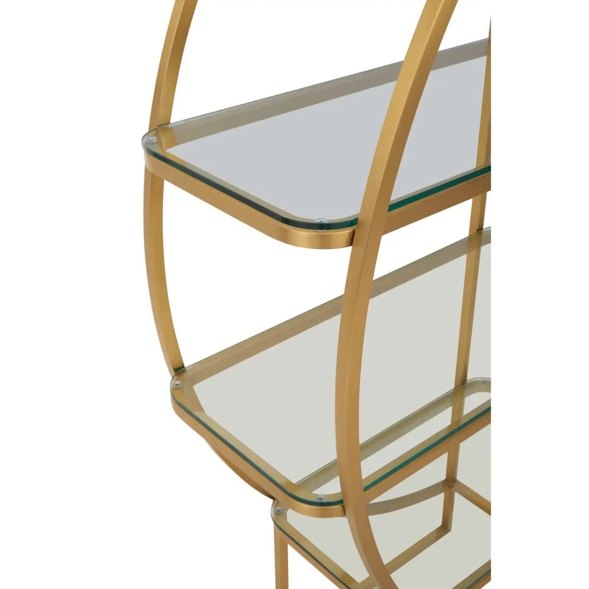 Vogue Left Half Moon Shelf Unit