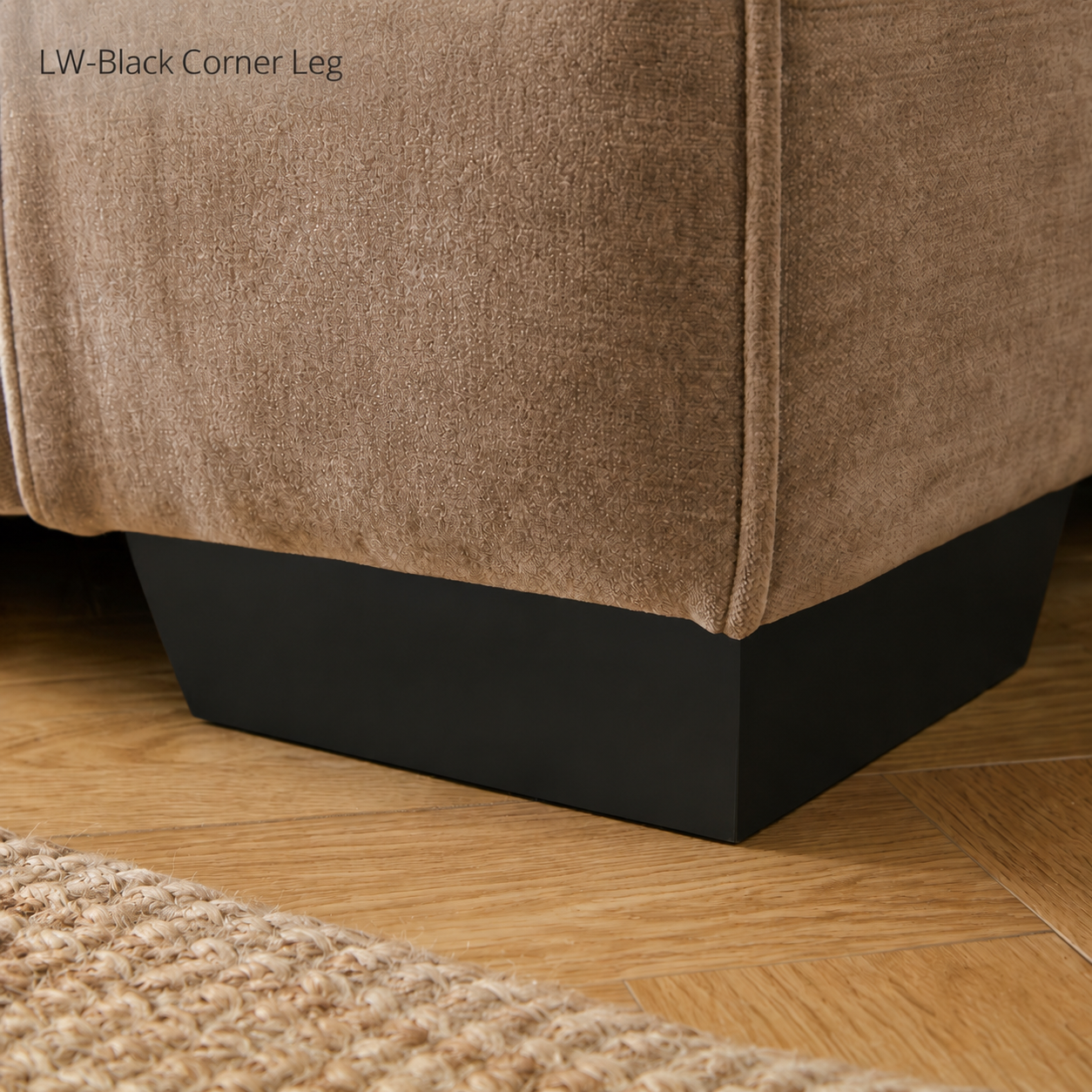 Oslo Feather-Filled Chaise Corner Sofa