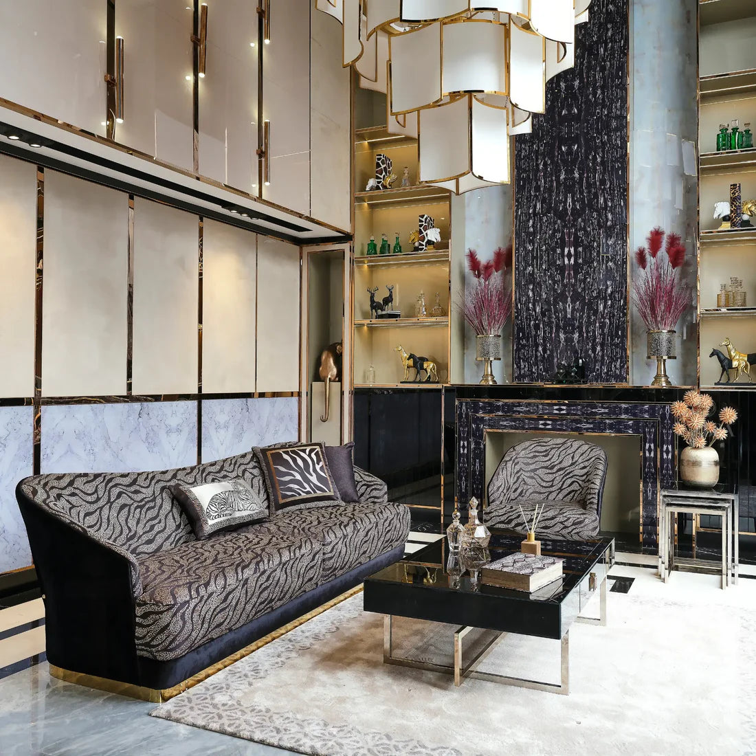 Belgrad Buckle 3 Seater Sofa