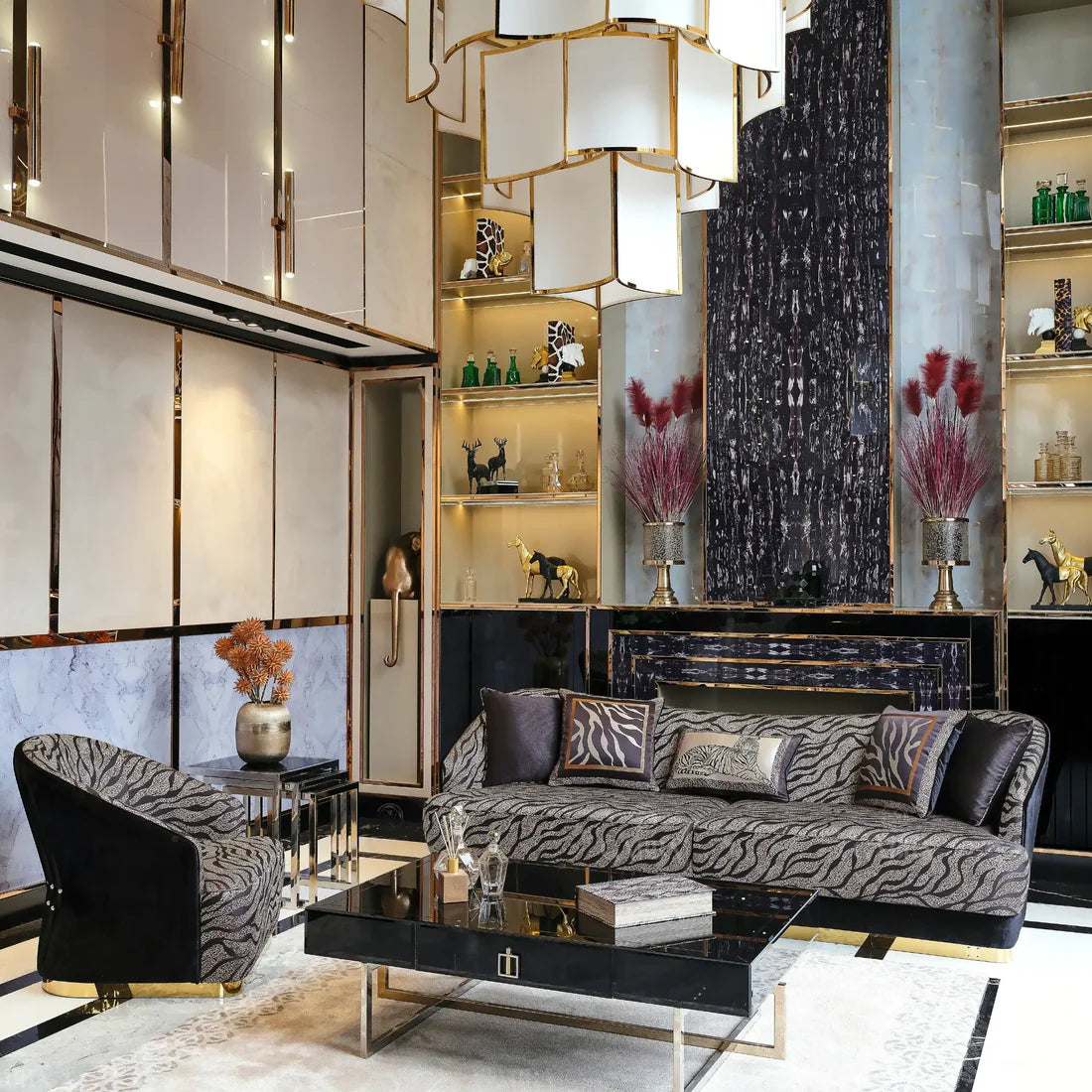 Belgrad Buckle 3 Seater Sofa