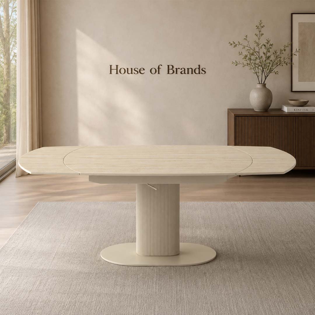 Belize Extendable Ceramic Dining Table – 130–190cm