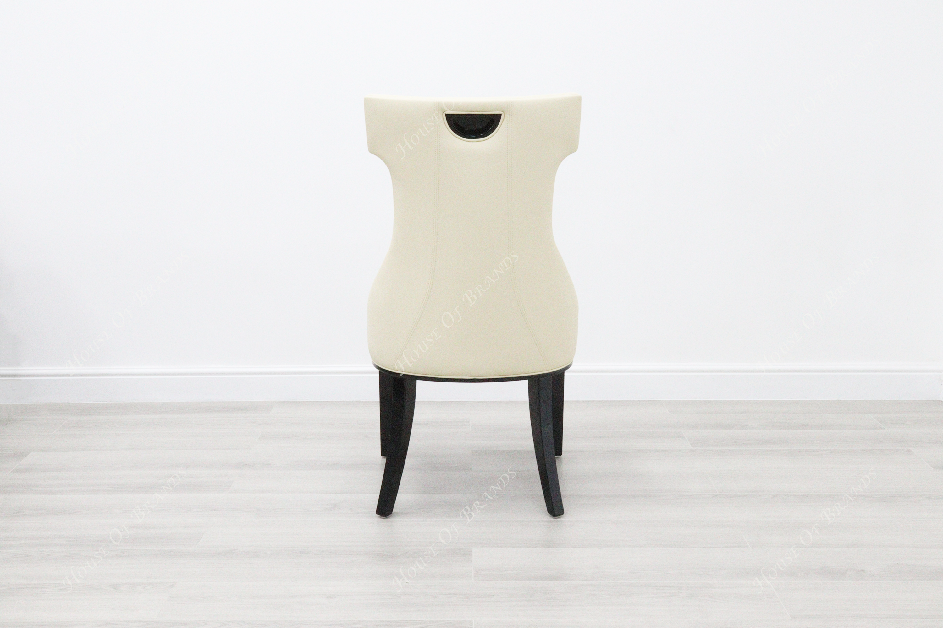 Tremiti Cream Leather Chair