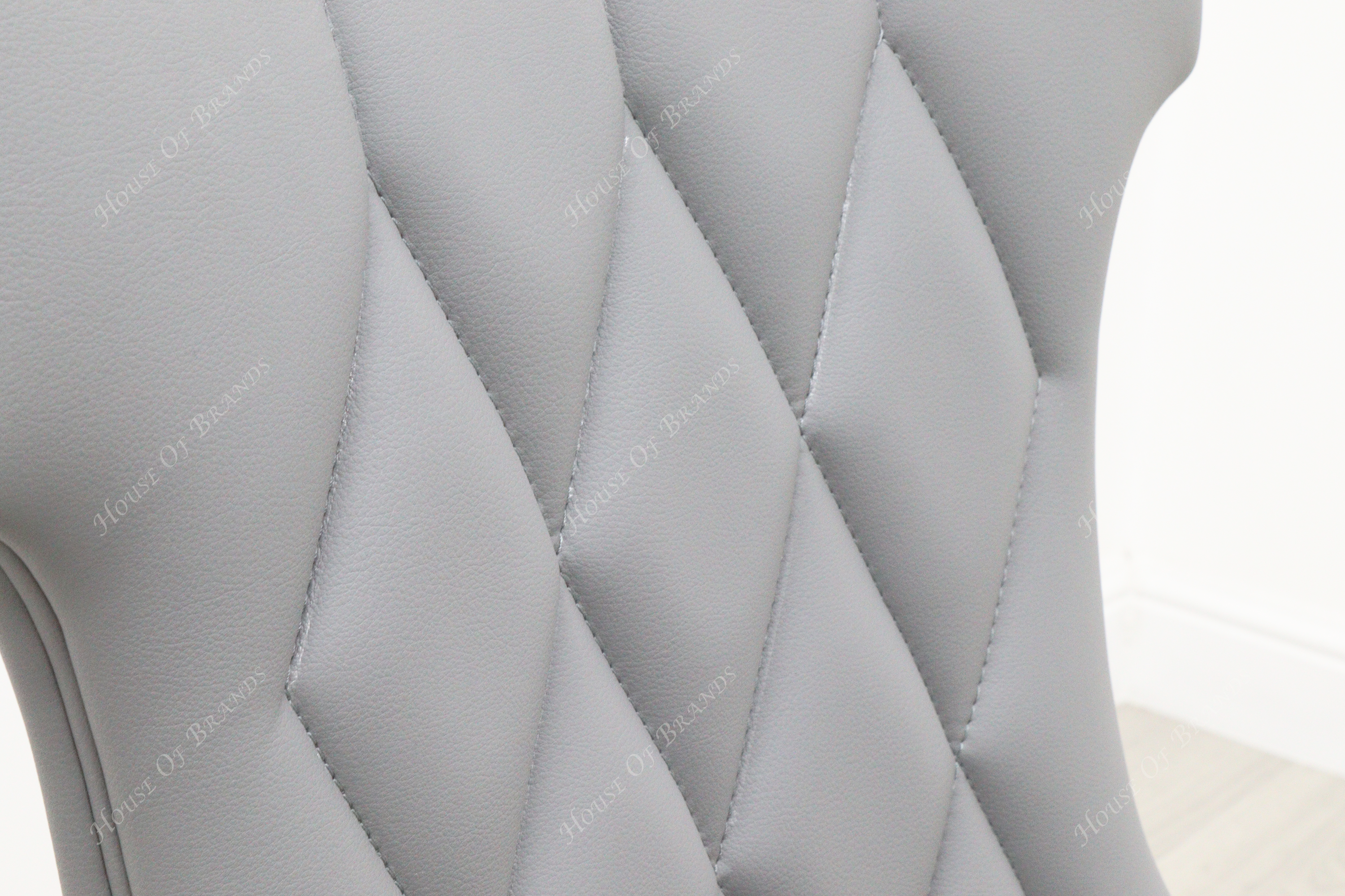 Tremiti Grey Leather Chair