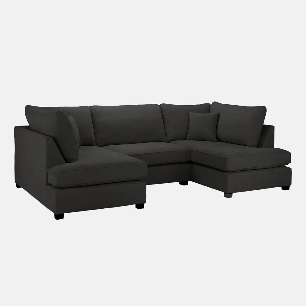 Camden U-Shape Corner Sofa with Footstool