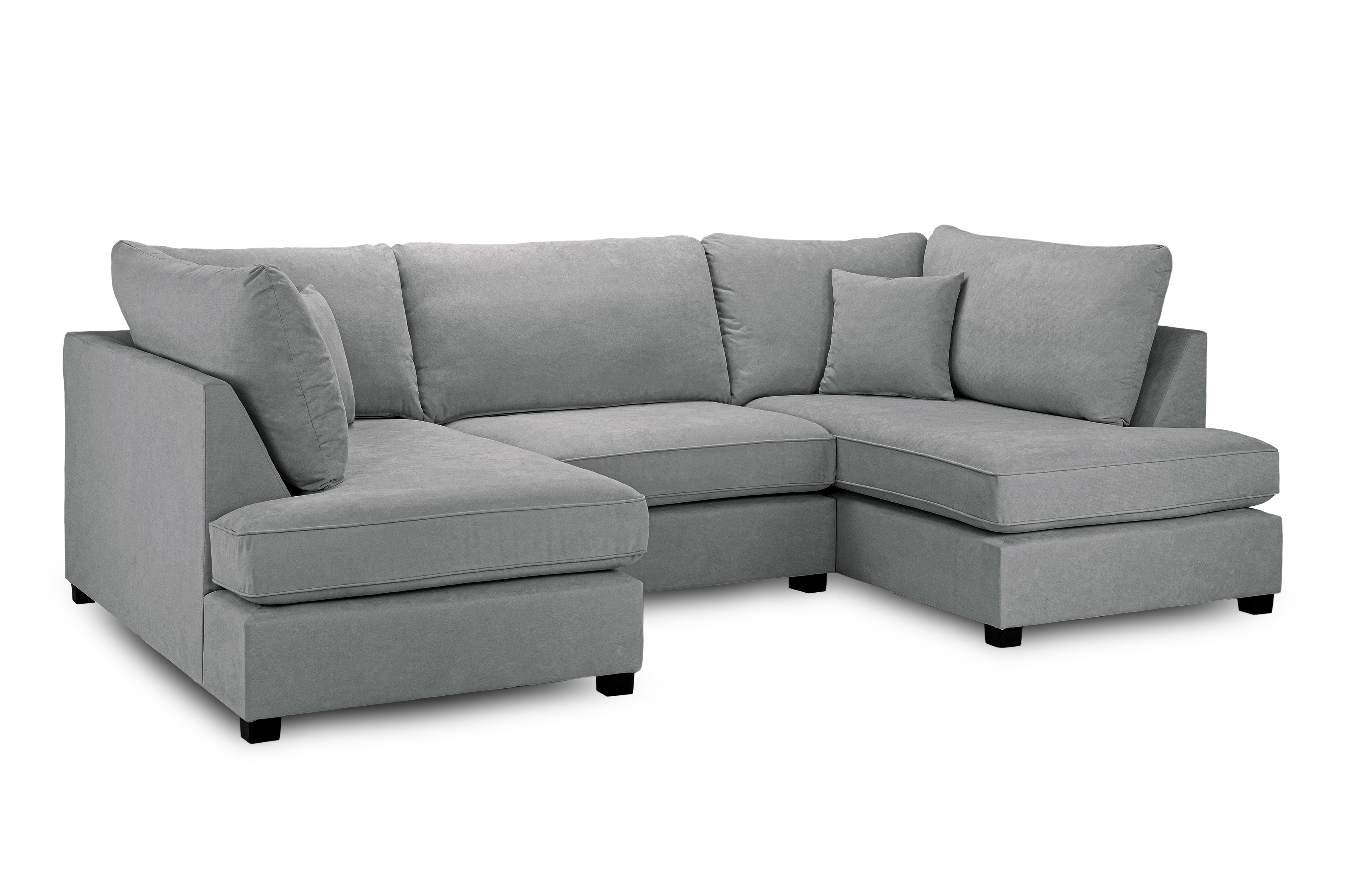 Carnaby Sofa Grey U Shape Corner