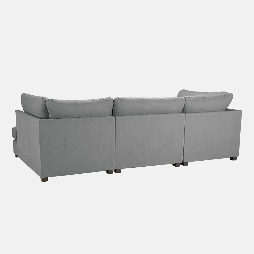 Camden U-Shape Corner Sofa with Footstool