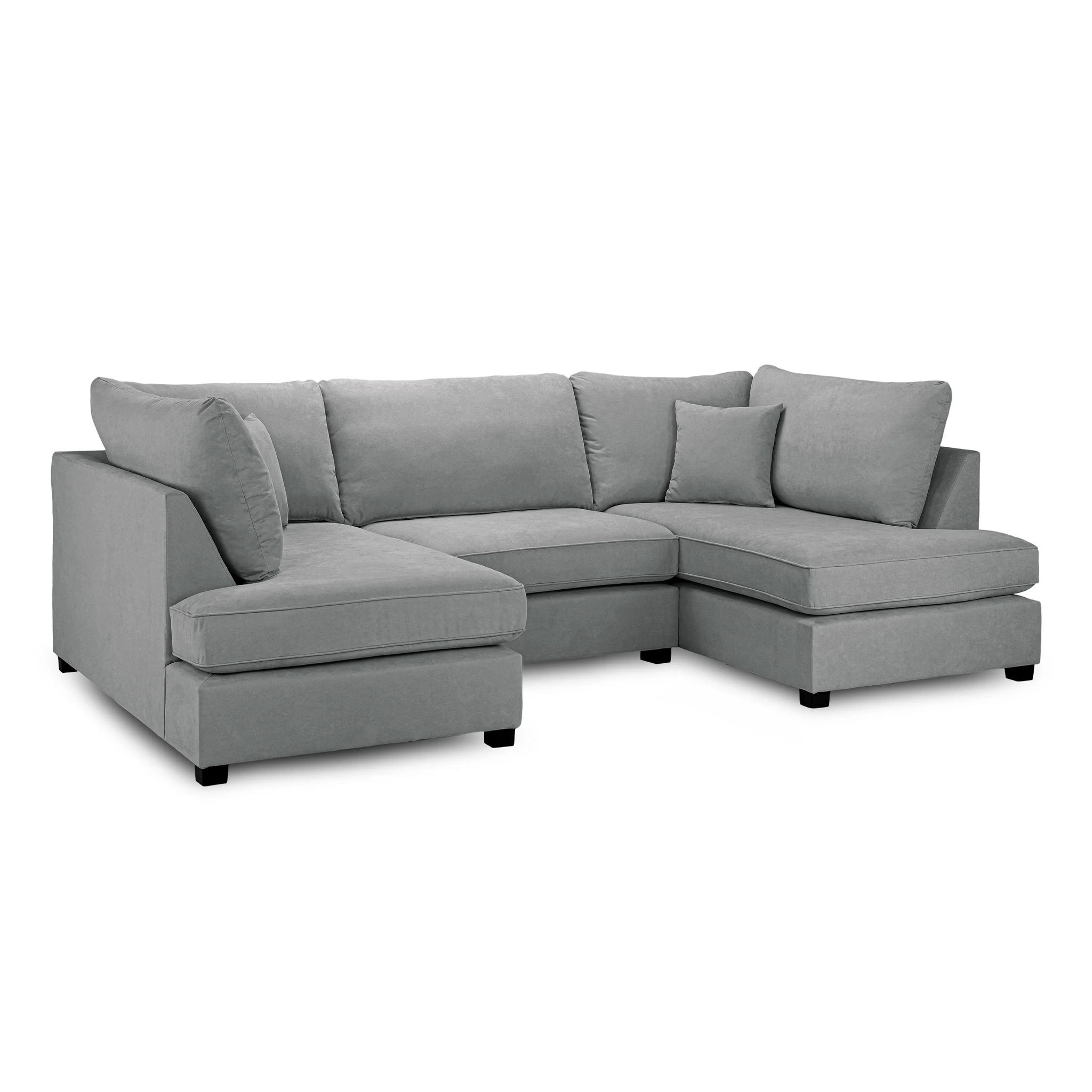 Carnaby Sofa Grey U Shape Corner