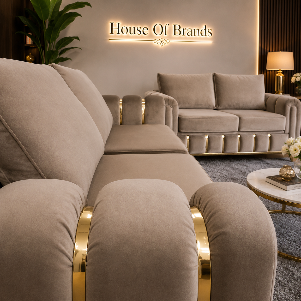 Brooklyn Velvet Sofa