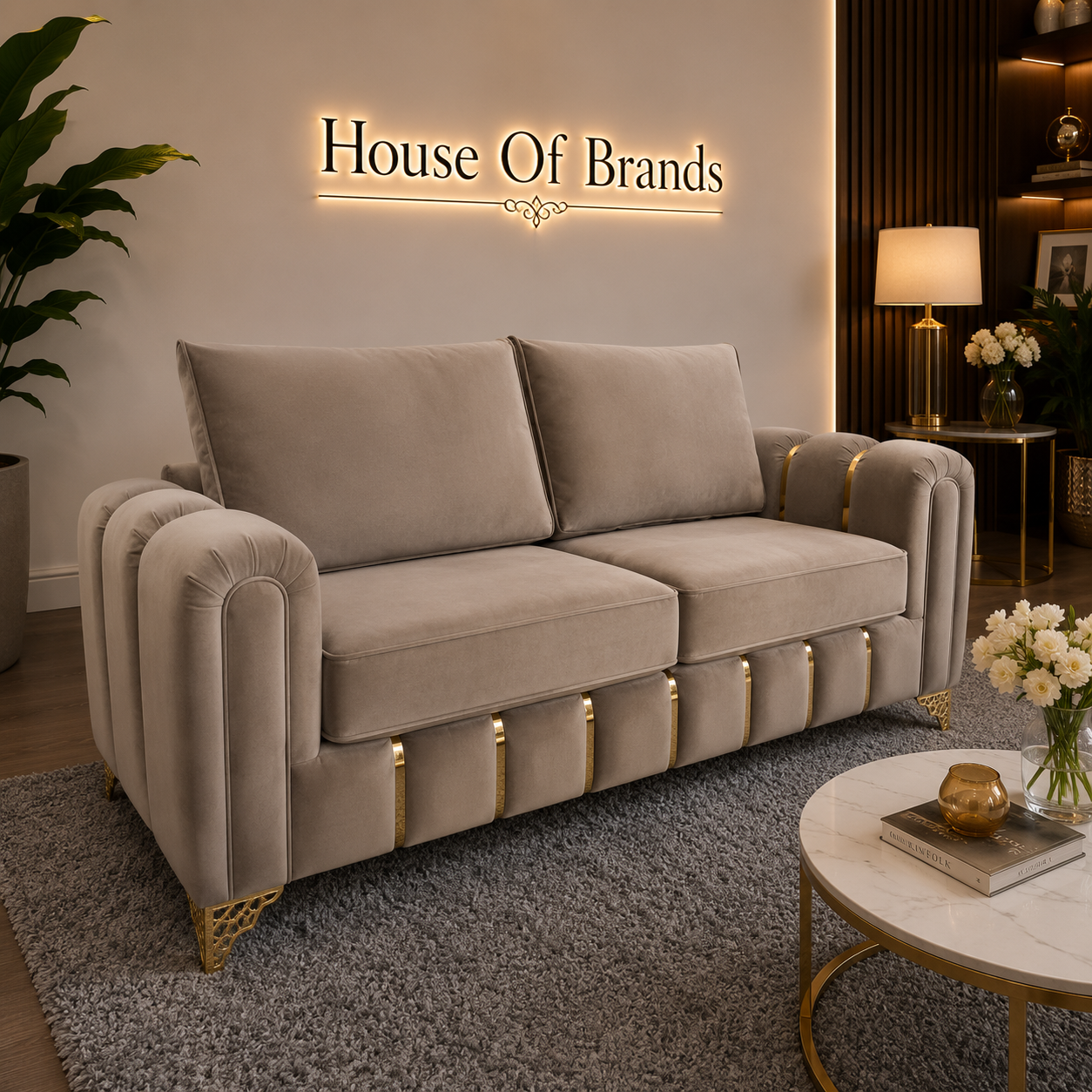 Brooklyn Velvet Sofa