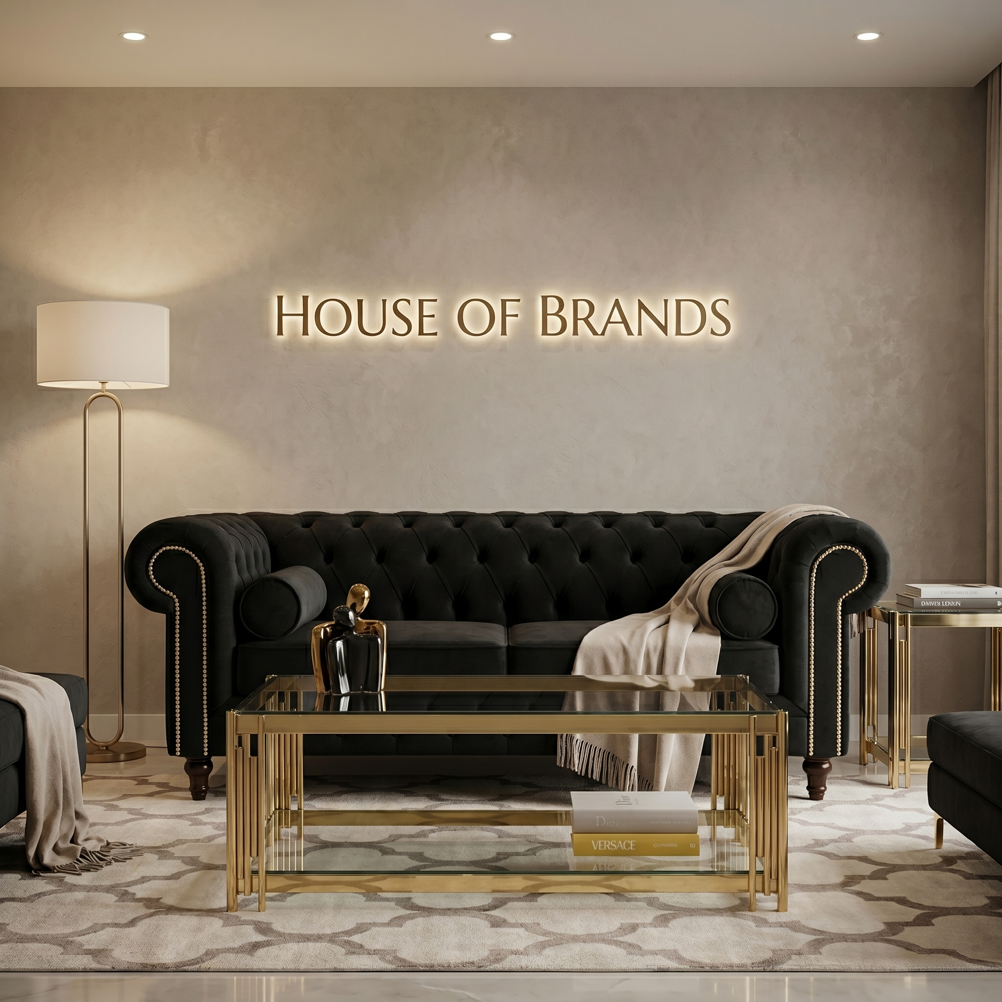 Chesterfield Velvet Sofa