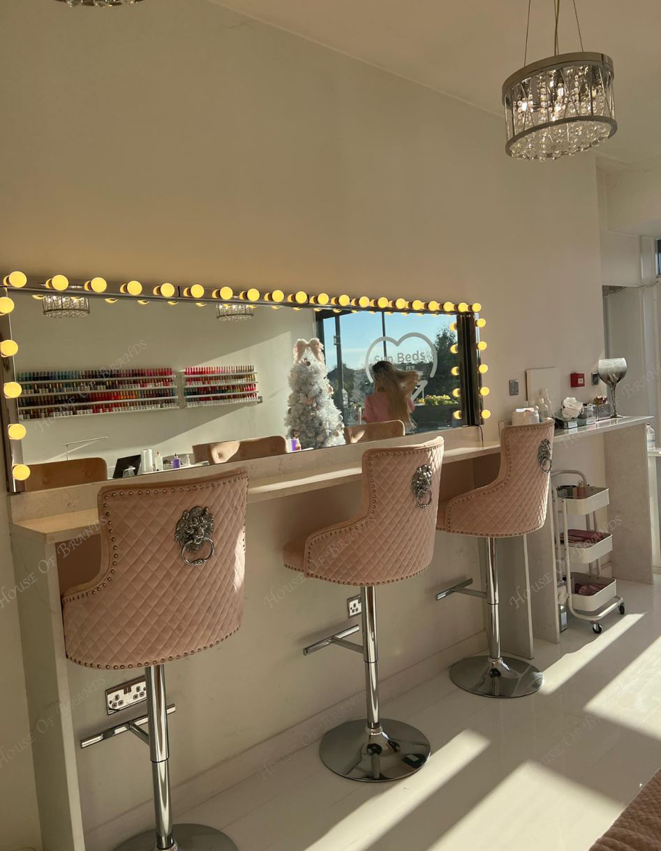 Pink Majestic Barstool