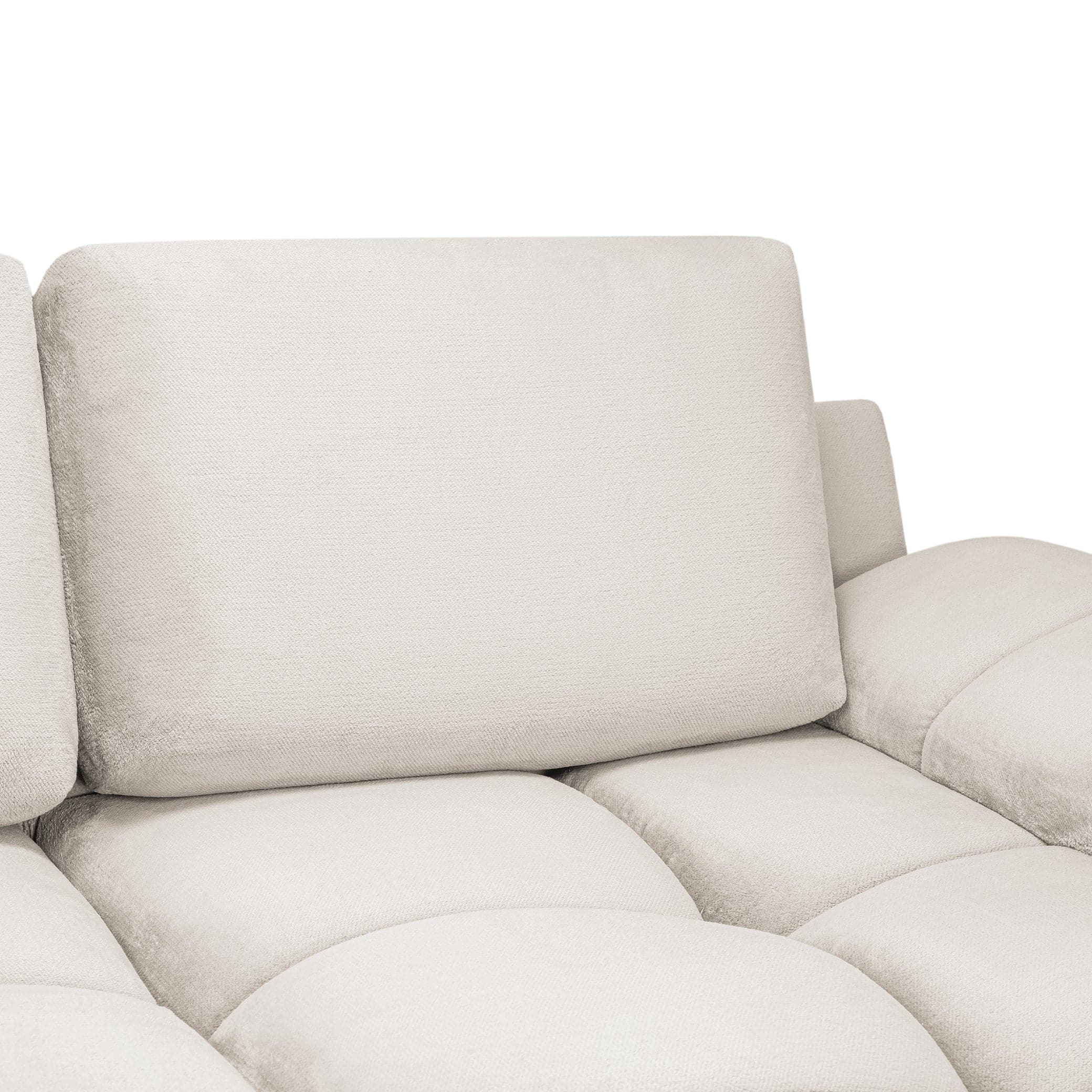 Devoke 3+2 Cream Velvet Sofa Set