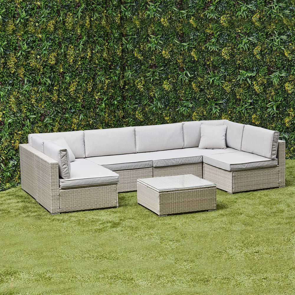 Eden U Shape Corner Sofa Set