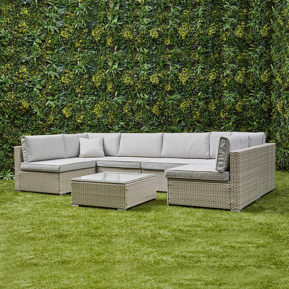 Eden U Shape Corner Sofa Set