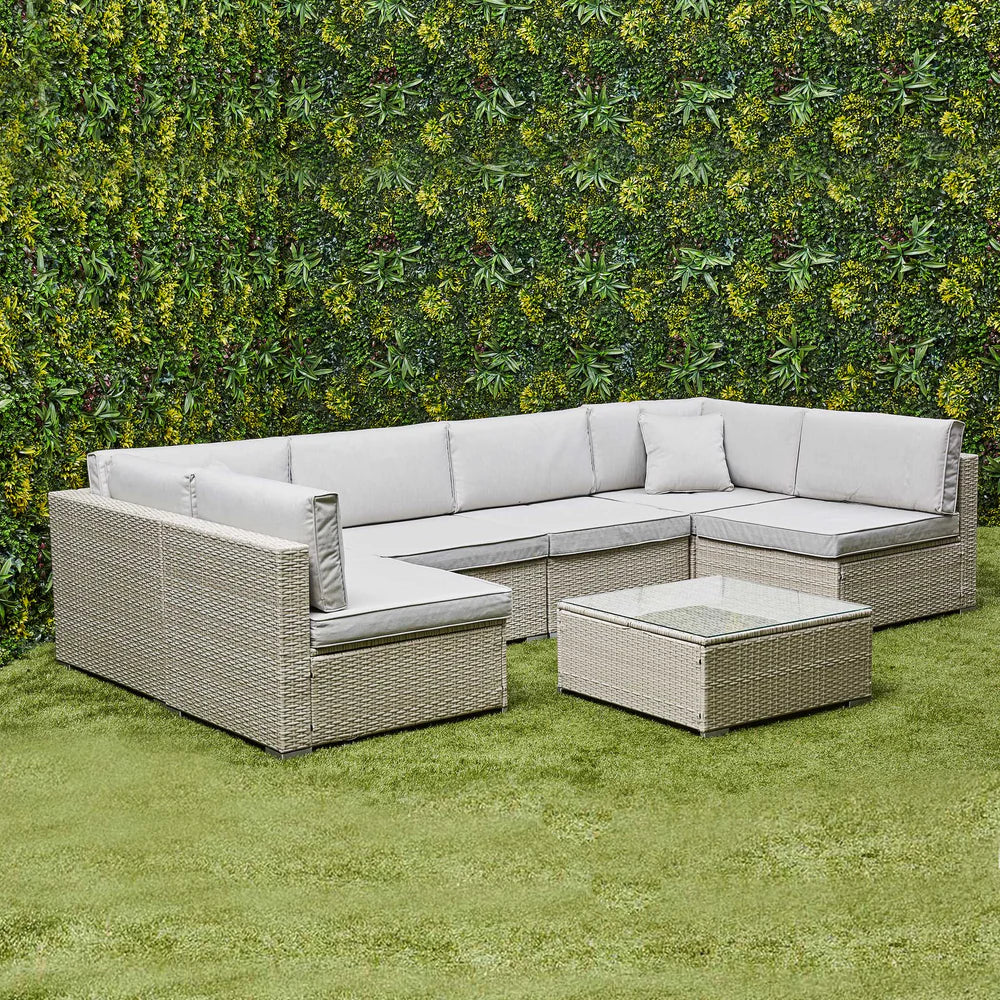 Eden U Shape Corner Sofa Set