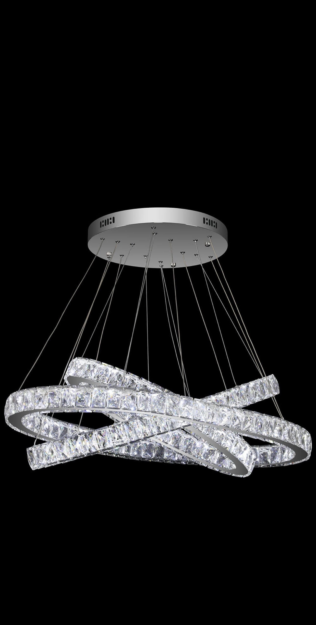 Orbit Crystal Chandelier