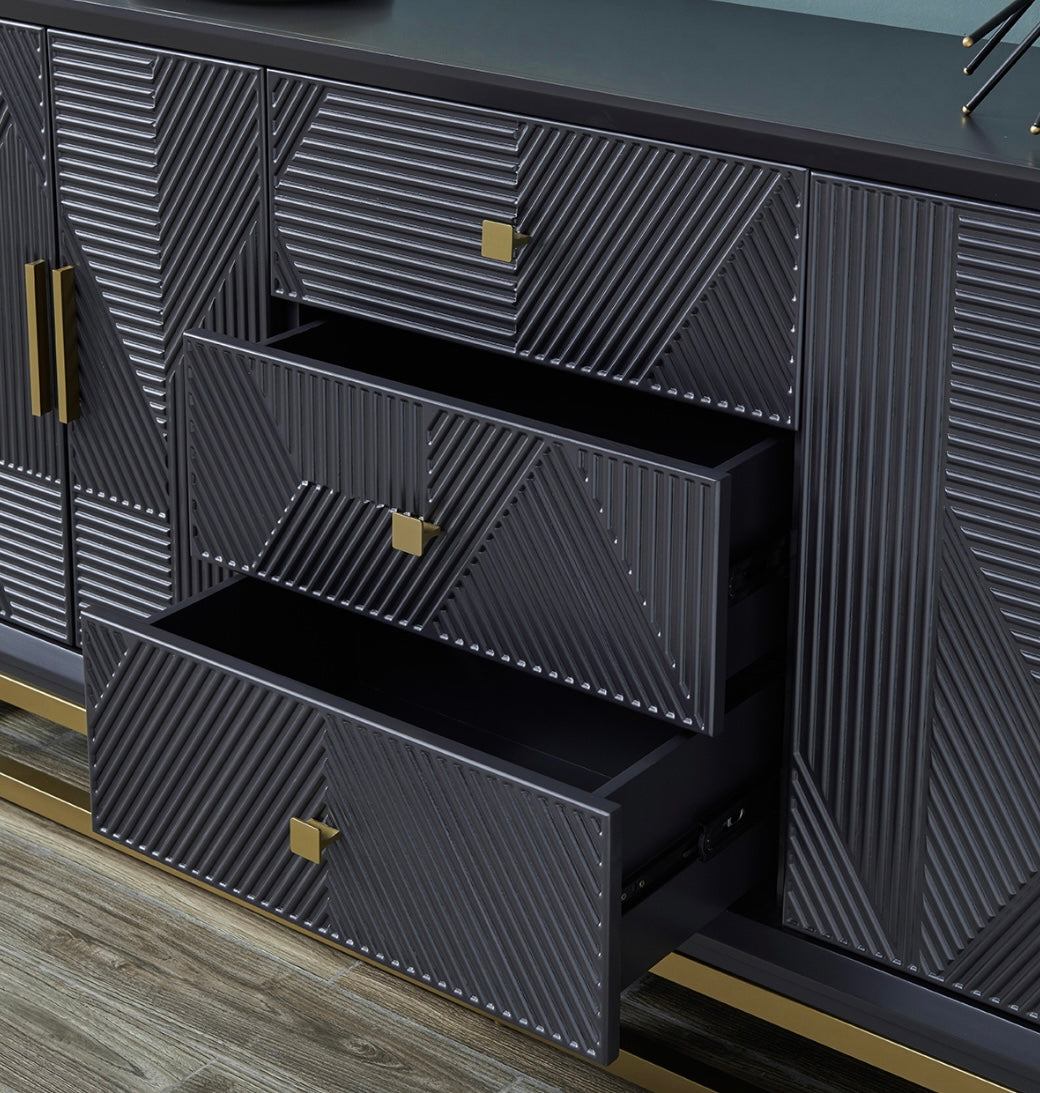 Black Orleans Sideboard