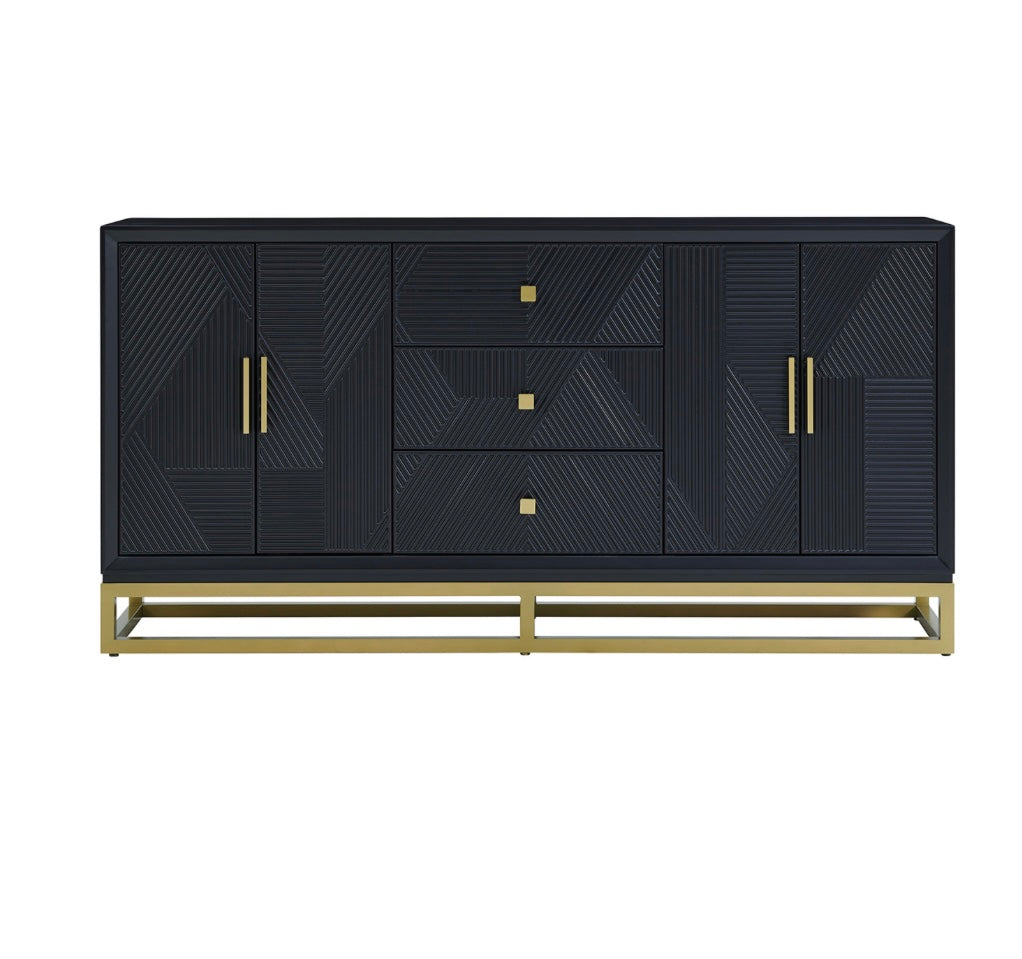 Black Orleans Sideboard