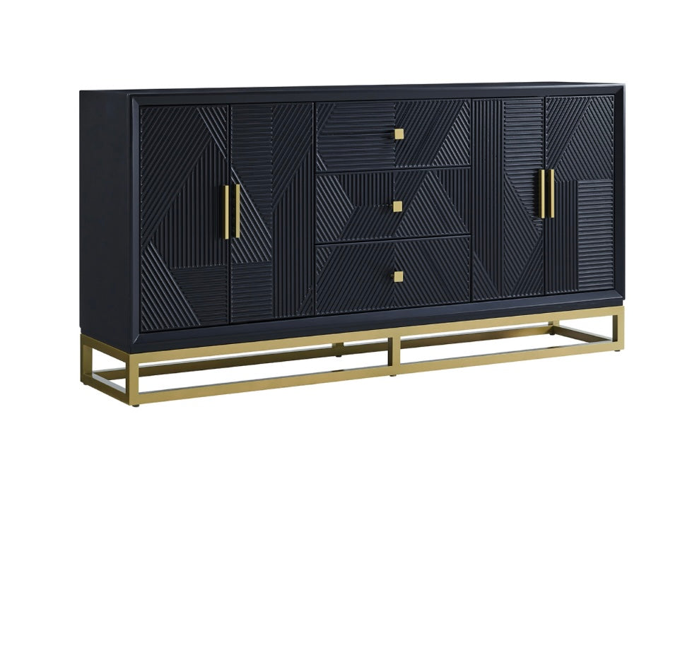 Black Orleans Sideboard