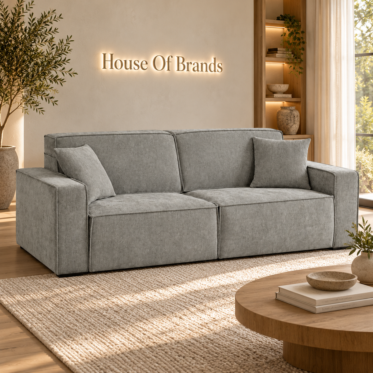 Houston Grey Electric Sofa Bed