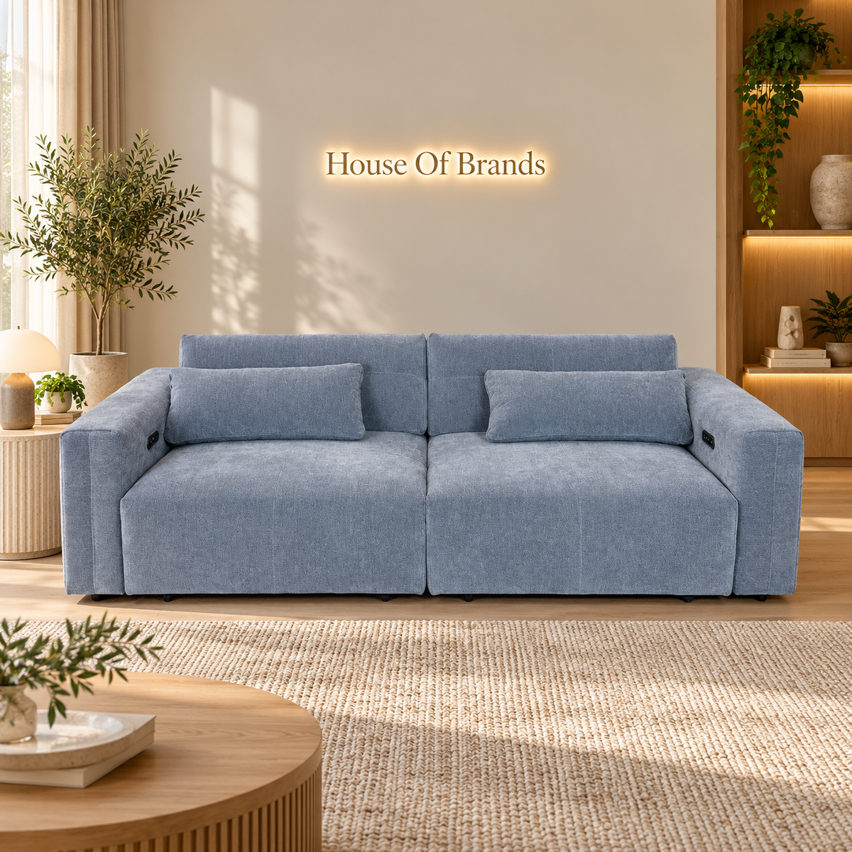 Prescott Grey Electric Sofa Bed