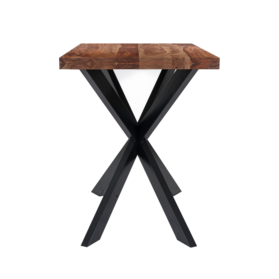 Huxley 130cm Solid Sheesham Wood Bar Table