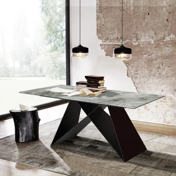 Kiano Ceramic 8 Seater Extendable Dining Table
