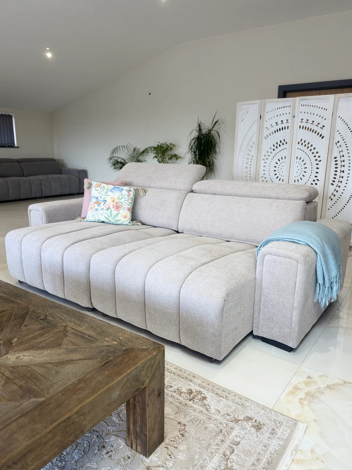 April Electric Sofa Bed 3 Seater