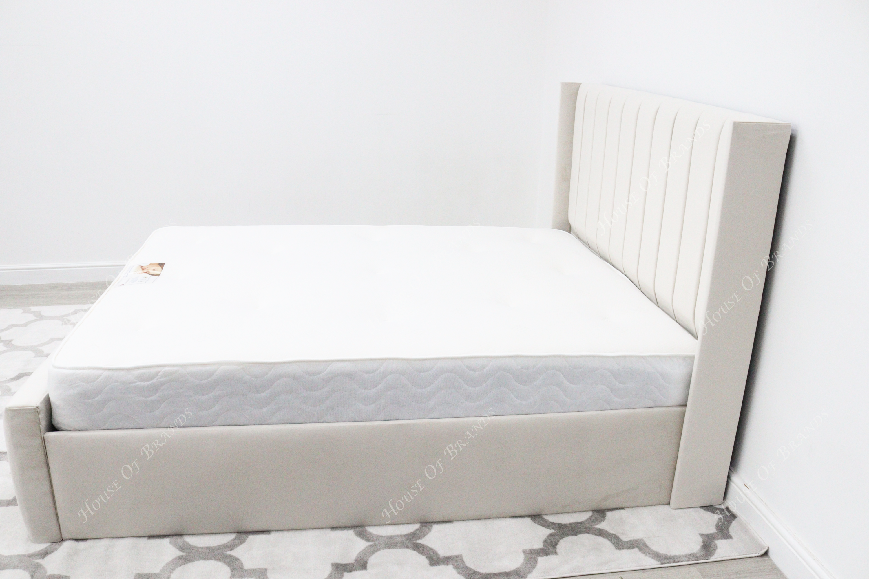 Iowa Winged Ottoman Storage Bed