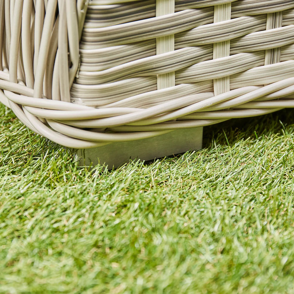 Isla Rattan Lounge Set – Grey