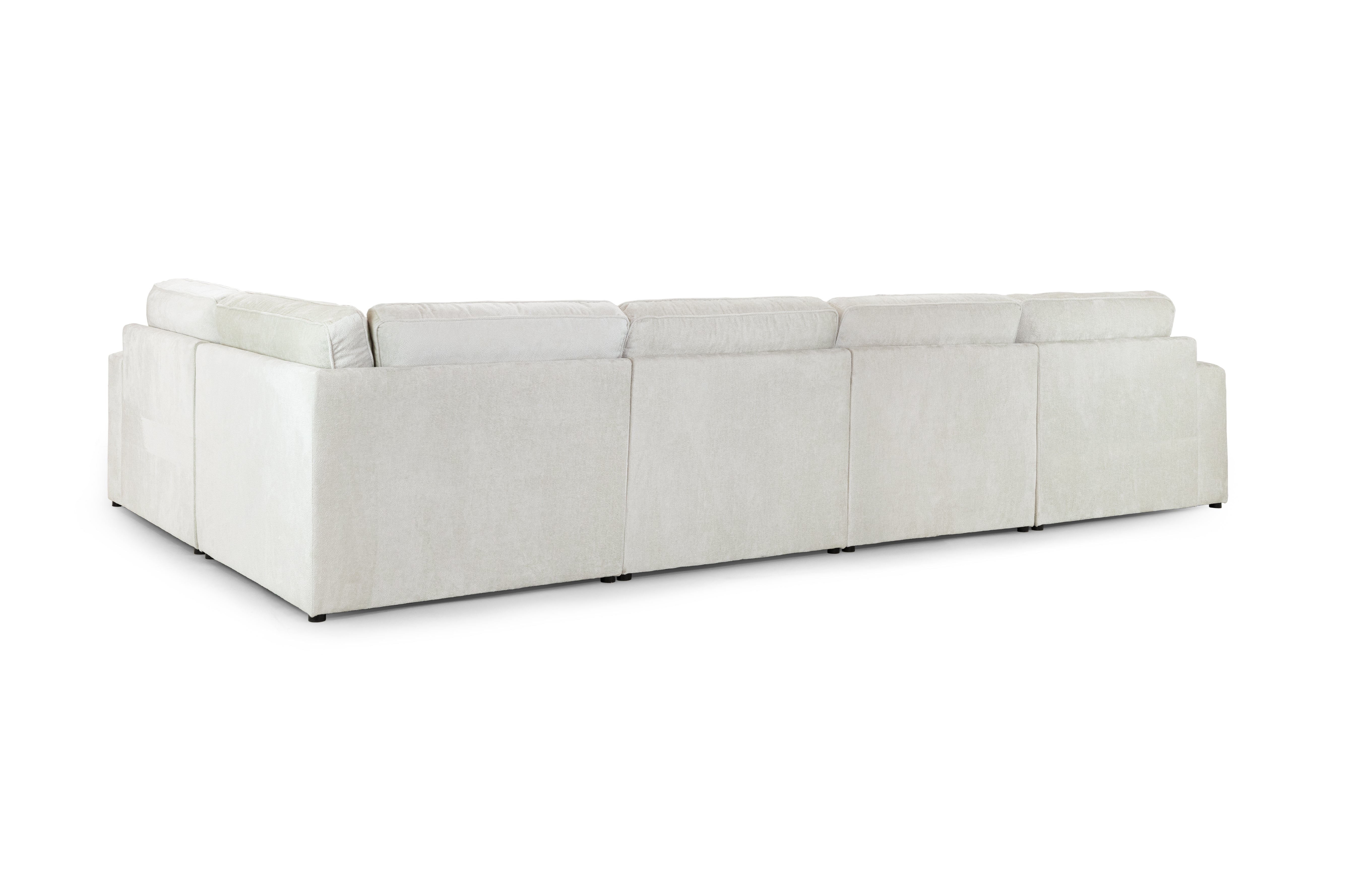 Kiana Modular Sofa Ivory Right Hand Facing Corner