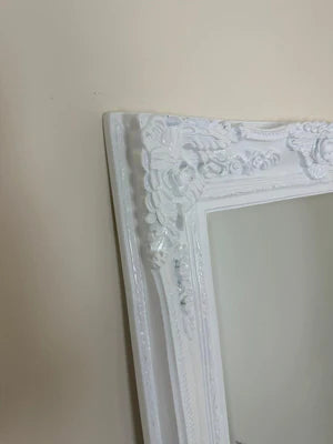 Small Paris Mirror White