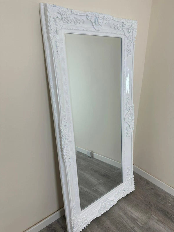 Small Paris Mirror White